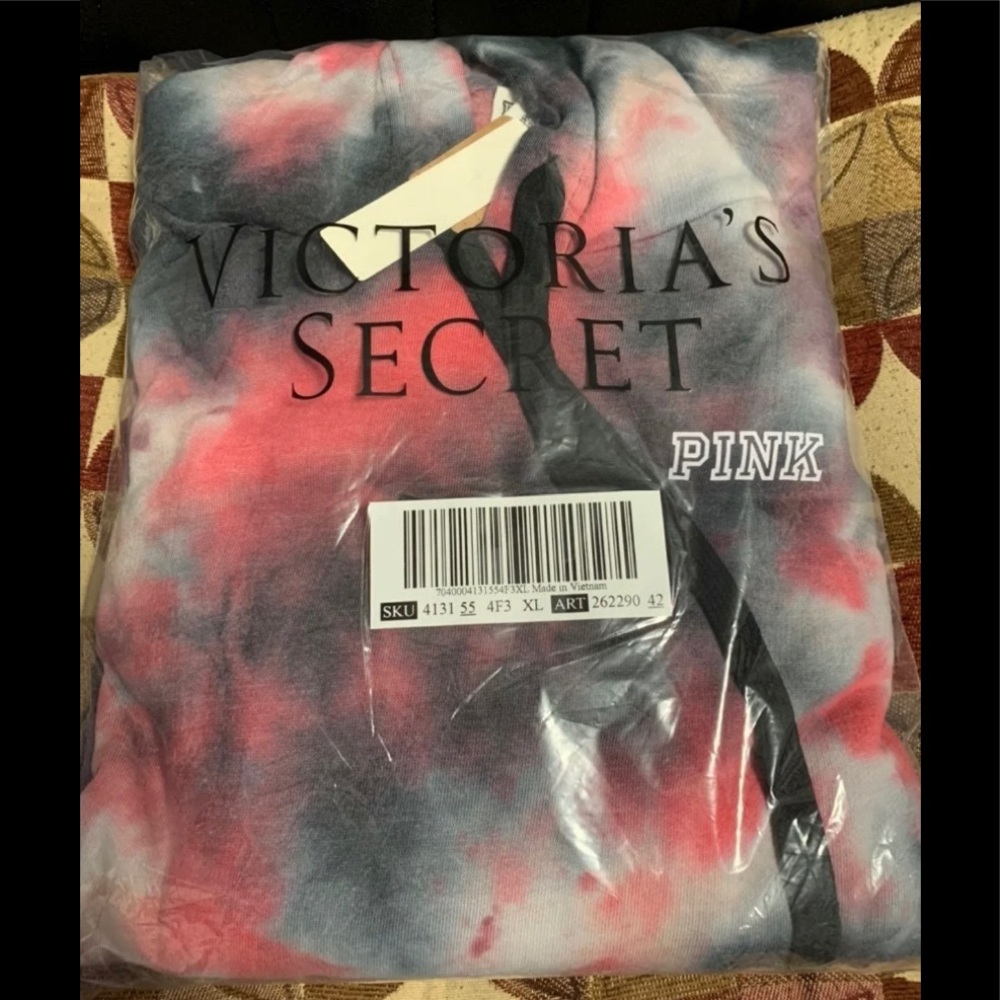Victoria's Secret Pink Sweatshirt Dress - Picture 3 of 3